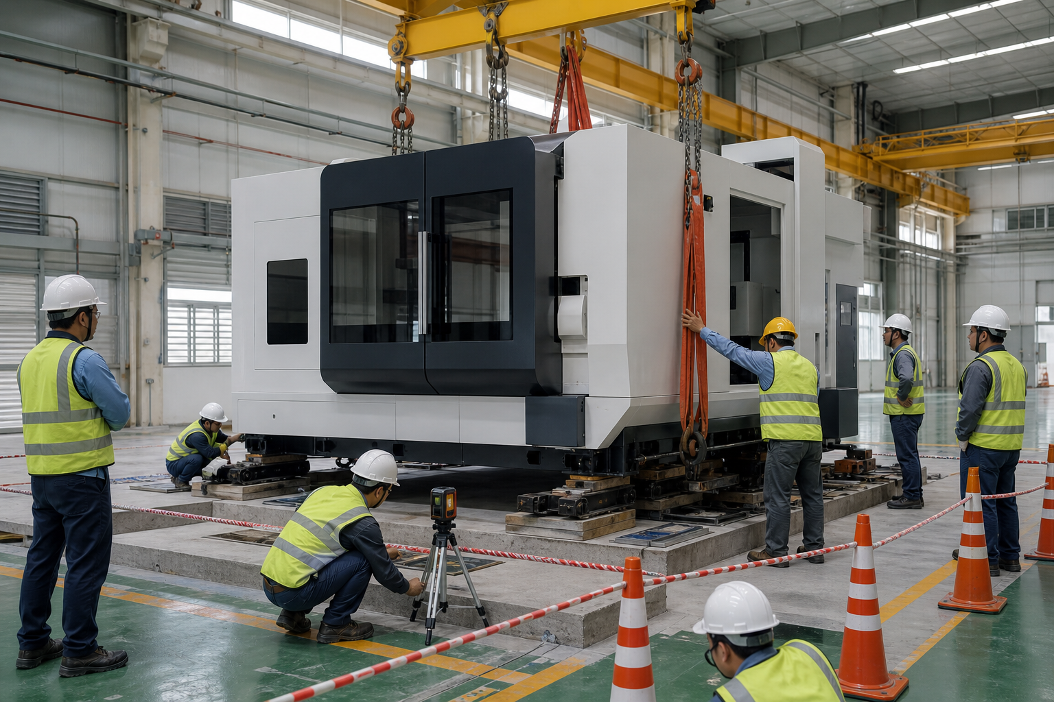 Lắp đặt máy móc công nghiệp