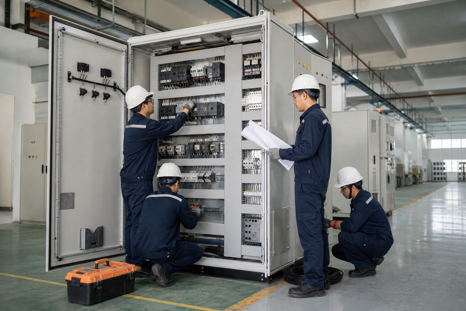 Thi công tủ điện công nghiệp