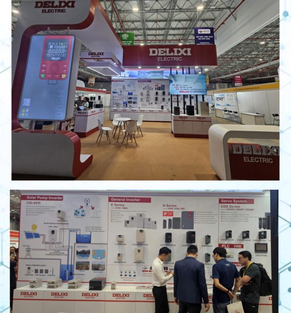 Đội ngũ Hùng Vương Electric tại VINAMAC 2025