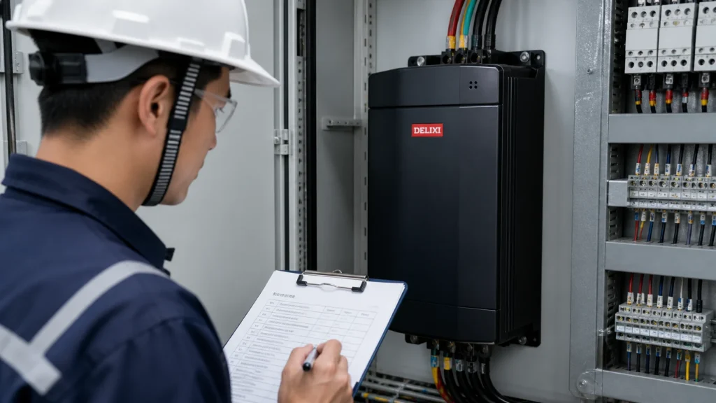 Bảo trì định kỳ biến tần Delixi