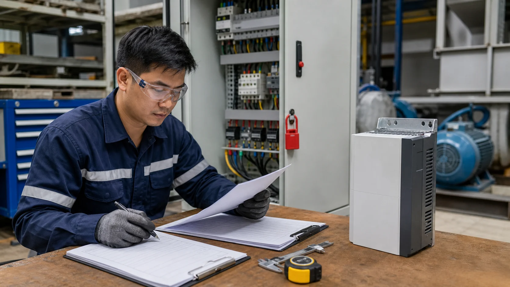 Cách chọn biến tần thay thế tương đương - hình minh họa kỹ thuật