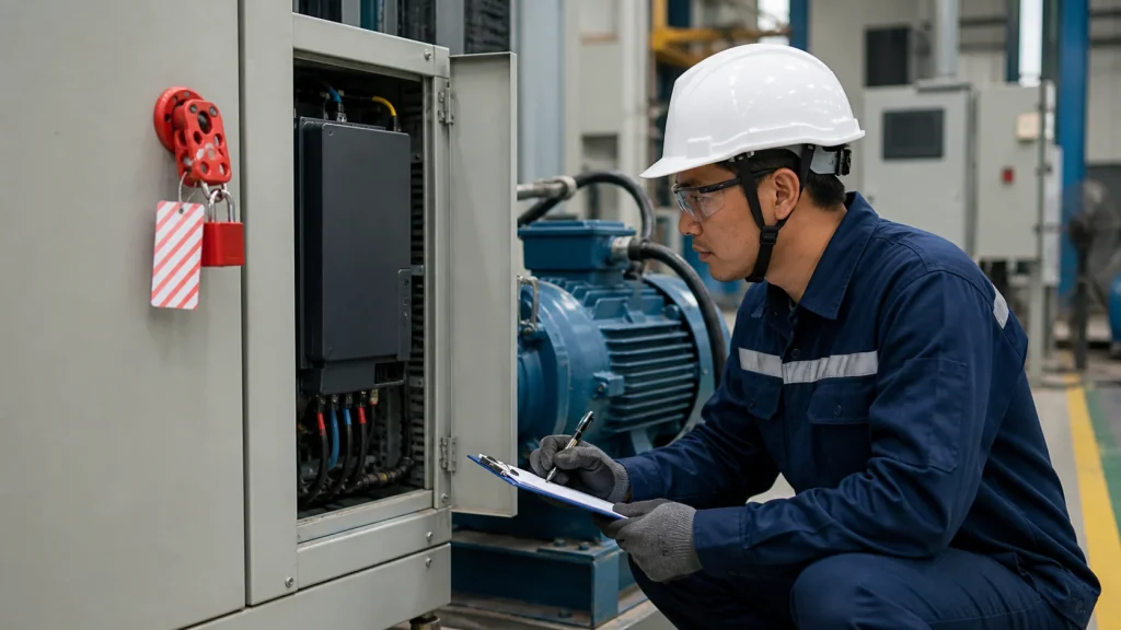 Rủi ro khi tự reset lỗi biến tần nhiều lần - hình minh họa kỹ thuật